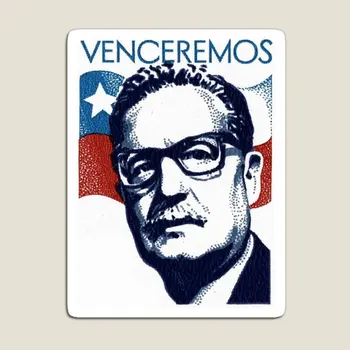 Salvador Allende Klasičnih Magnet Otrok Pisane za Hladilnik Organizator Doma Magnetno Držalo Igrača Nalepke Srčkan Hladilnik